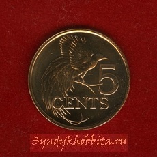 5 центов 2008 года Тринидад и Тобаго